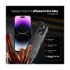MOTIVE Funda para iPhone 14 Pro Max funda con clip para_5