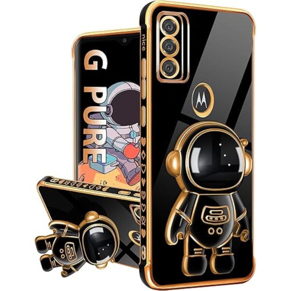 Buleens Funda para teléfono Moto G Pure con soporte de_1