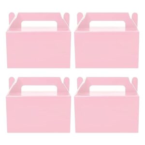 Oletx 12 cajas de regalo rosadas a dos aguas caja de_1