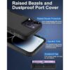Dahkoiz Funda para iPhone 14 Pro Max con protector de_4