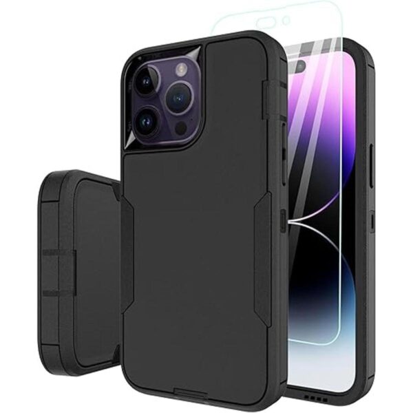 Dahkoiz Funda para iPhone 14 Pro Max con protector de_1