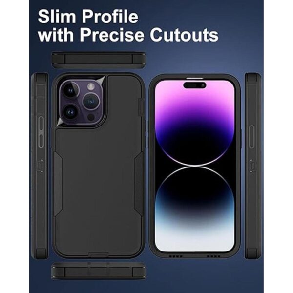 Dahkoiz Funda para iPhone 14 Pro Max con protector de_2