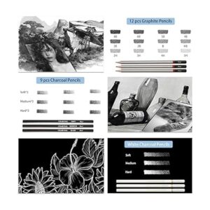 Tioucd 73 Pcs Drawing Kit Professional Art Supplies