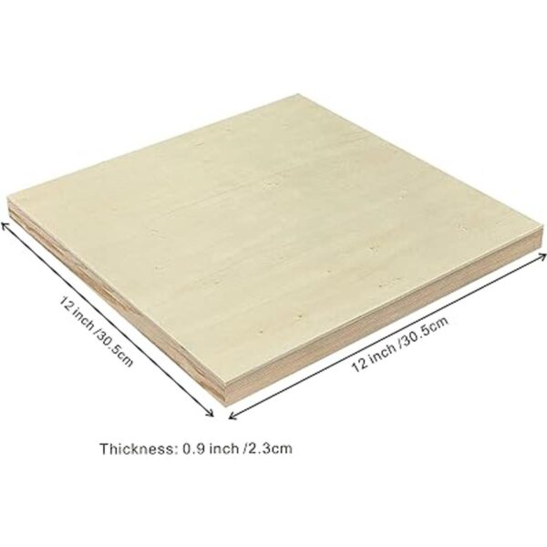 Paneles de arte de madera de 12 x 12 pulgadas paneles de
