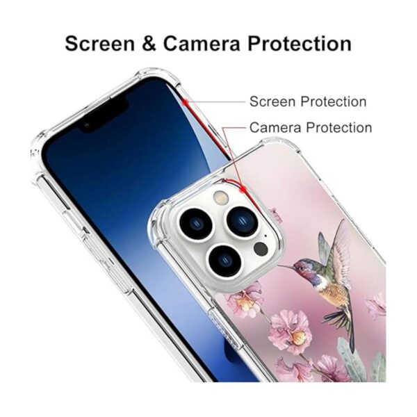 OOK Funda transparente compatible con iPhone 14 Pro Max de_3