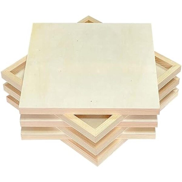 Paneles de arte de madera de 12 x 12 pulgadas paneles de