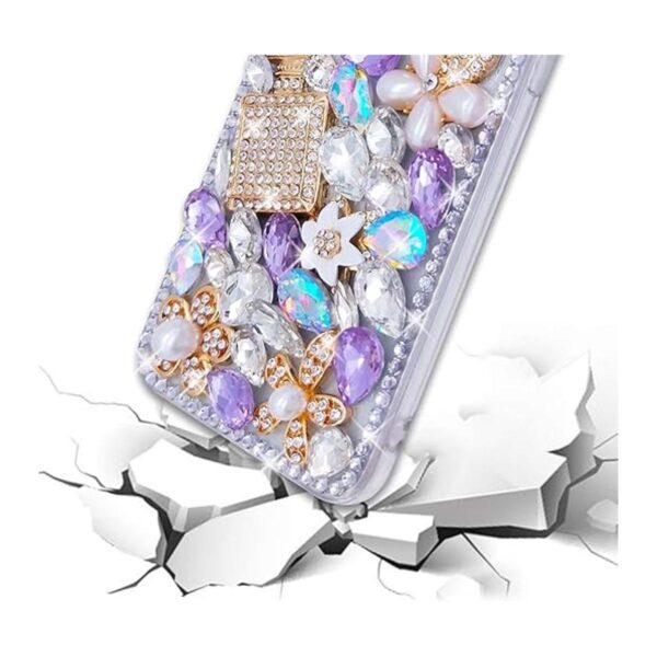 Losin Compatible con iPhone 14 Pro Max Funda de diamantes_4