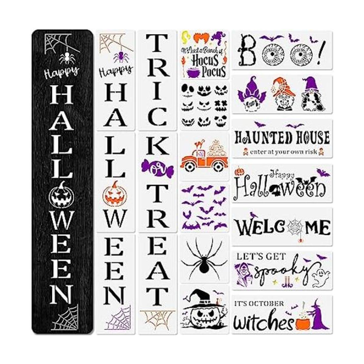 Plantillas de Halloween para pintar sobre madera 19
