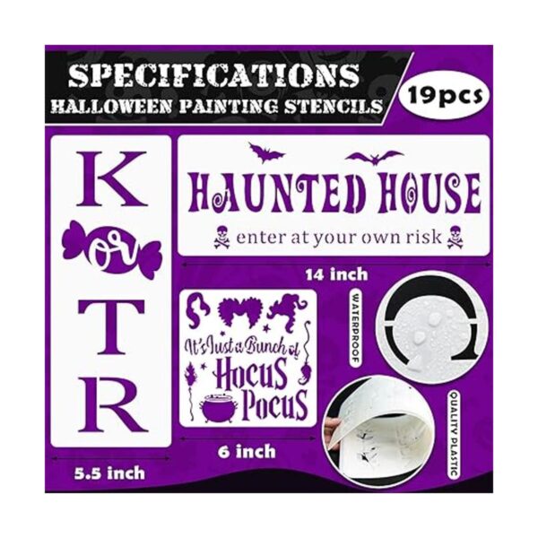 Plantillas de Halloween para pintar sobre madera 19