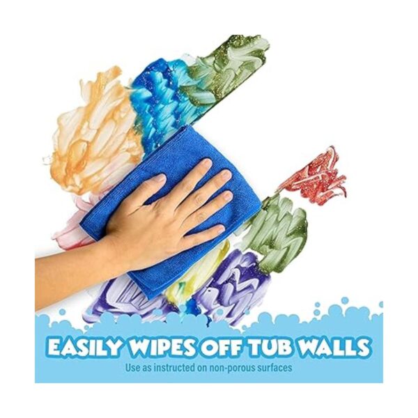 Tub Works Jabón de pintura para dedos de bañera colores_6