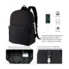 KOPHLY Mochila casual ligera para laptop con puerto de