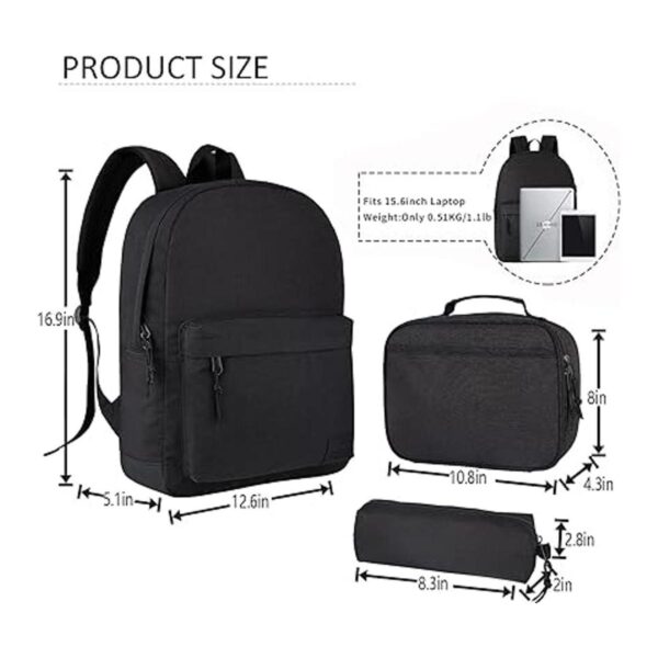 KOPHLY Mochila casual ligera para laptop con puerto de