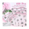 400 dijes de plata para hacer joyas y hacer pulseras al