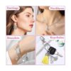 400 dijes de plata para hacer joyas y hacer pulseras al