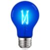 Luxrite Bombilla LED azul Edison A19 4.5 W equivalente a_1
