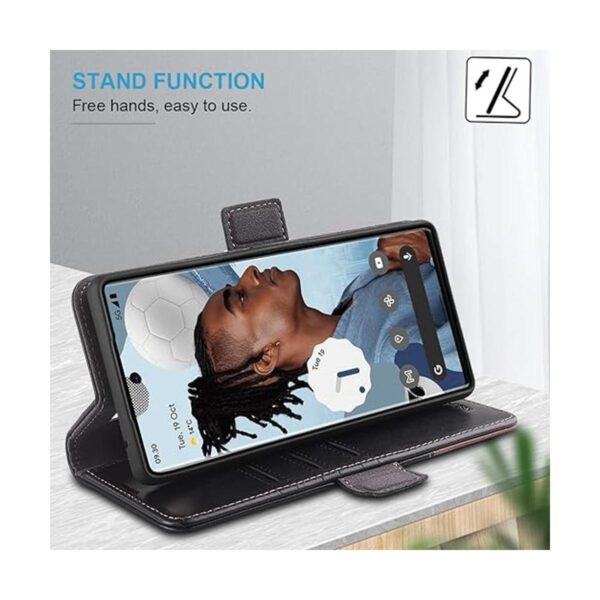 KEZiHOME Funda para Google Pixel 7 piel auténtica_4