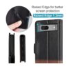 KEZiHOME Funda para Google Pixel 7 piel auténtica_5