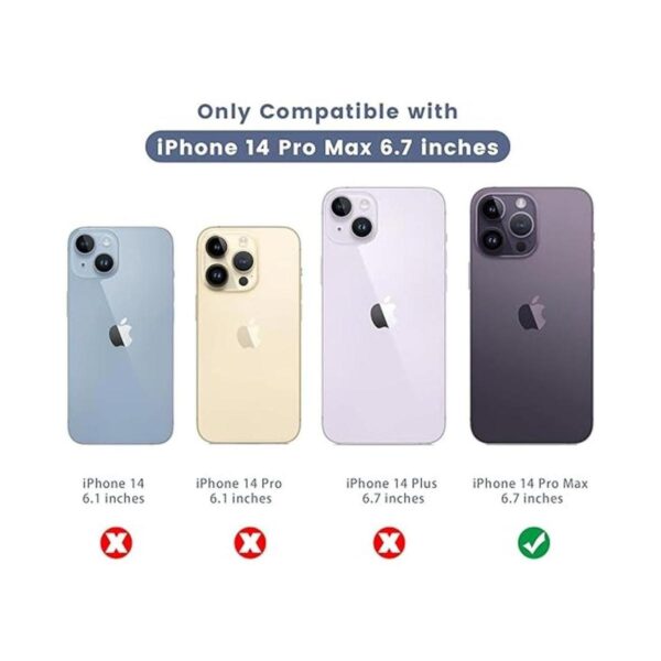 Maxdara Protector de pantalla para iPhone 14 Pro Max_2