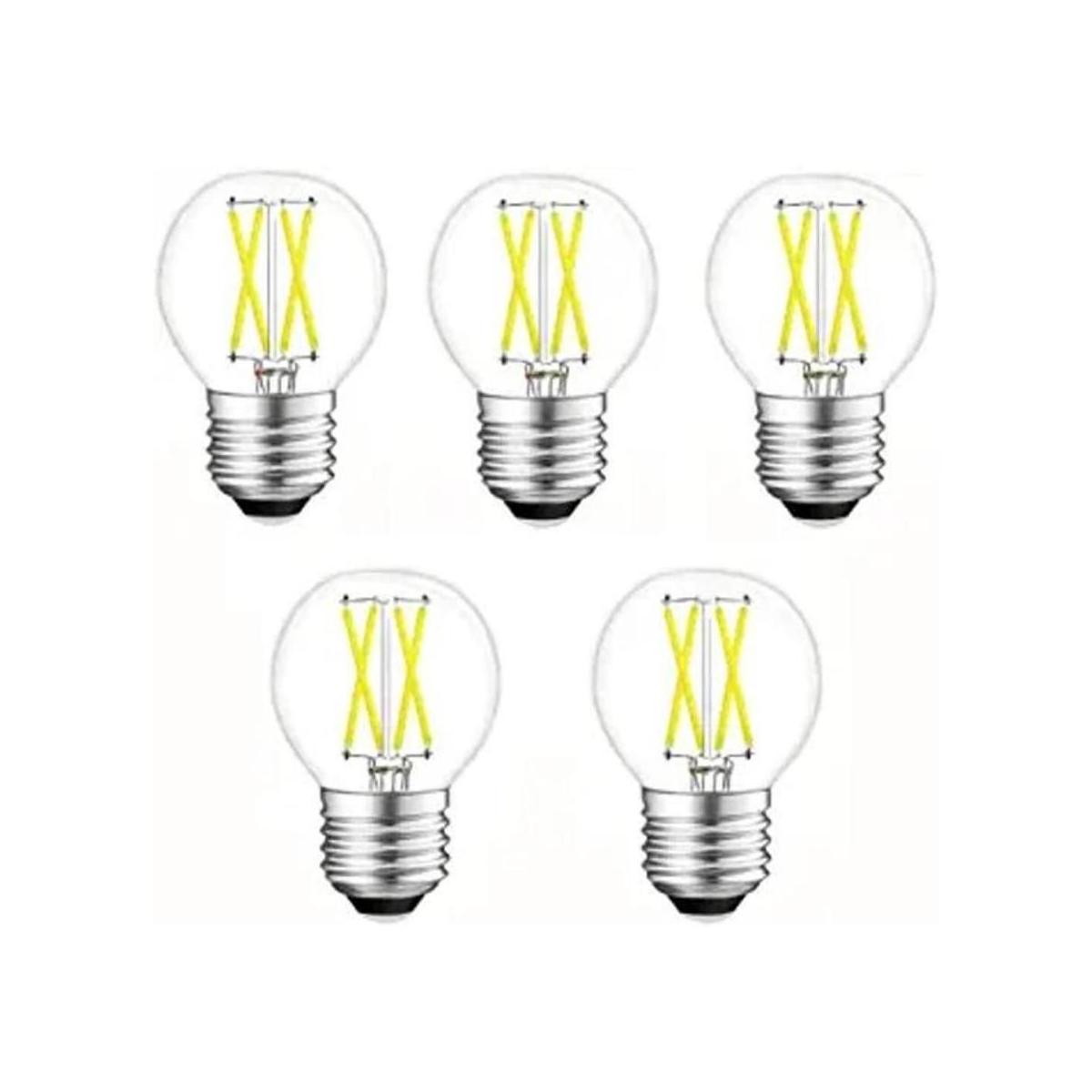 Bombilla LED E26 regulable G16.5 E26 vintage Edison de 4 W