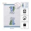 Seliem Winter Let it Snow Snowman Juego de 2 toallas de