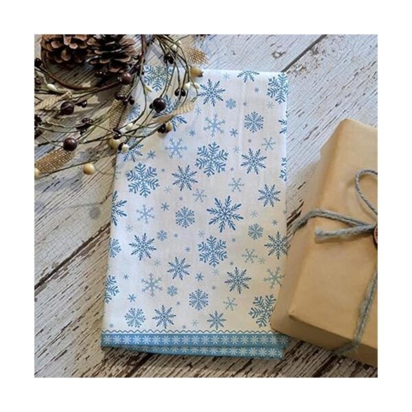 Seliem Winter Let it Snow Snowman Juego de 2 toallas de