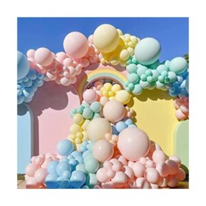 Kit de guirnalda de globos pastel de doble relleno globos_1