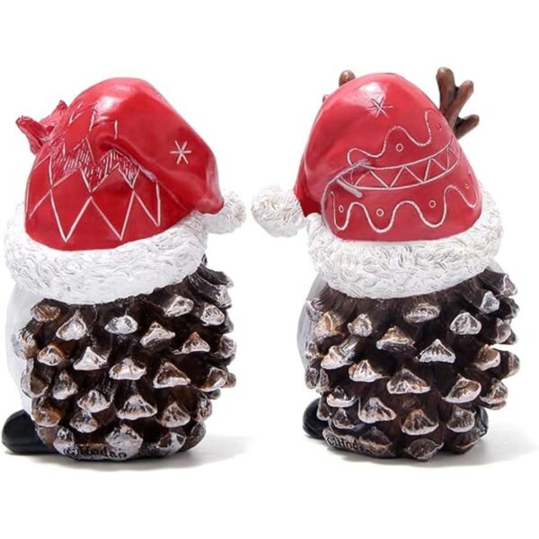 Hodao 2 piezas de gnomos de Navidad decoraciones de_3