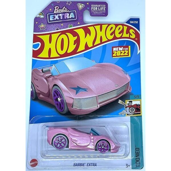Hot Wheels 2022 Barbie Extra Tooned 55 Rosa 134250_1
