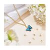 Beebeecraft 100 piezas de cierre de collar chapado en oro