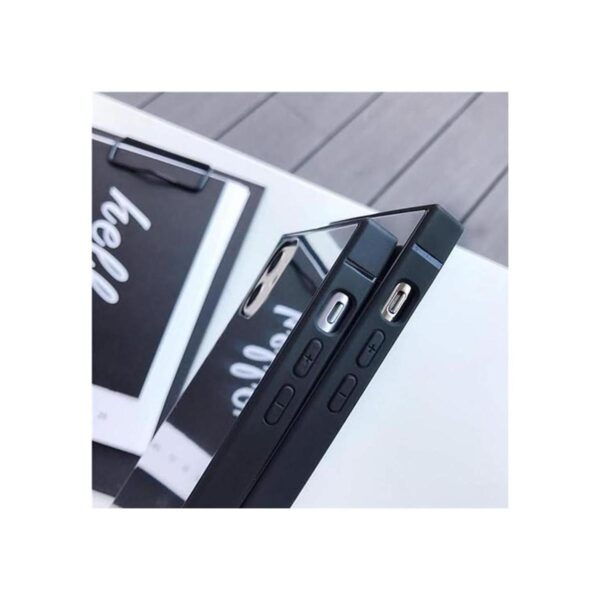 LUVI Compatible con iPhone 14 Pro Funda de espejo para_4