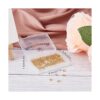 Beebeecraft 100 piezas de cierre de collar chapado en oro