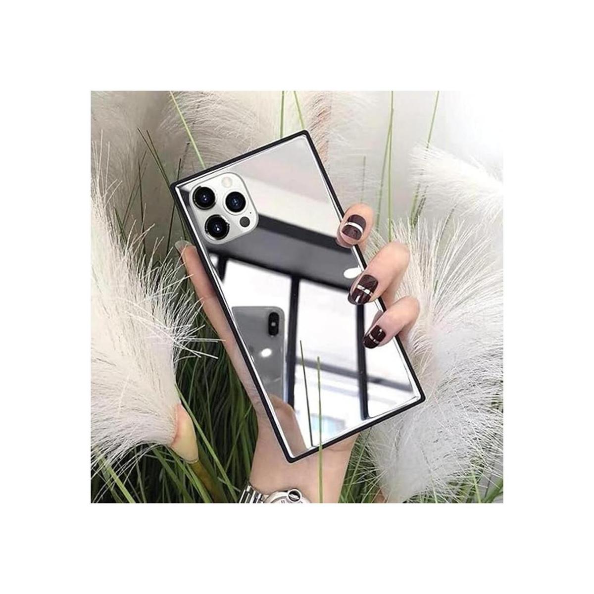LUVI Compatible con iPhone 14 Pro Funda de espejo para