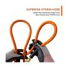 FYPower Manguera de compresor de aire de 38 pulgadas x 25