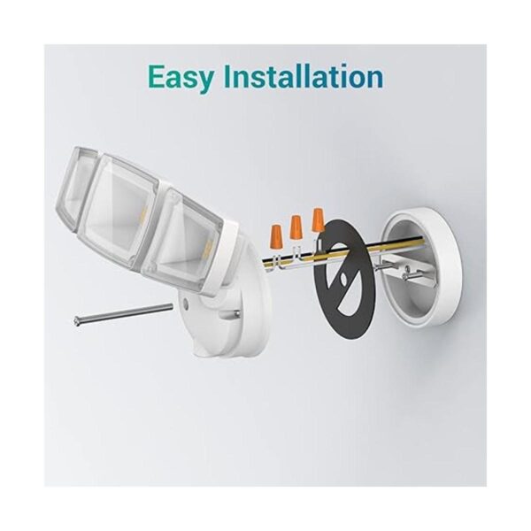 Ustellar Paquete de 2 luces LED de 55 W para exteriores_3