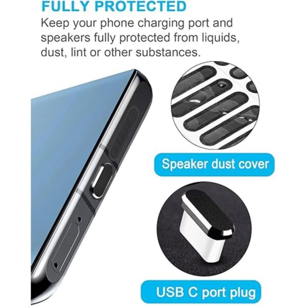 Gavemi Cubierta antipolvo USB C para teléfono puerto de_2
