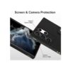 Fiyart Funda diseñada para Galaxy S22 Ultra con soporte_4