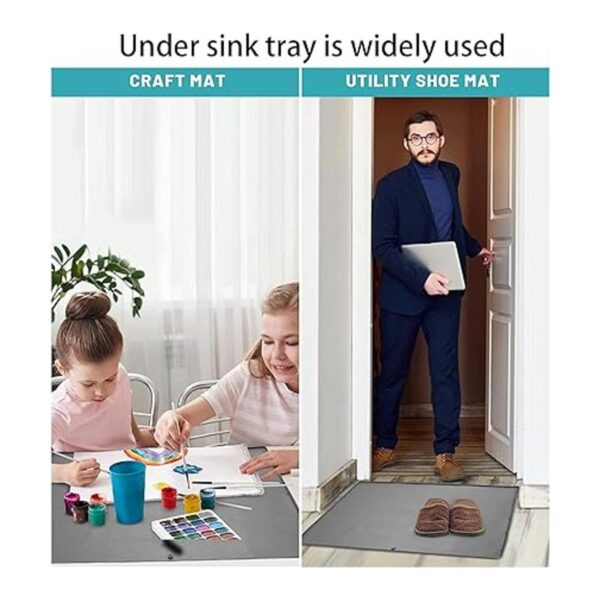 Under Sink Mat Under the Sink Mat Waterproof Flexible