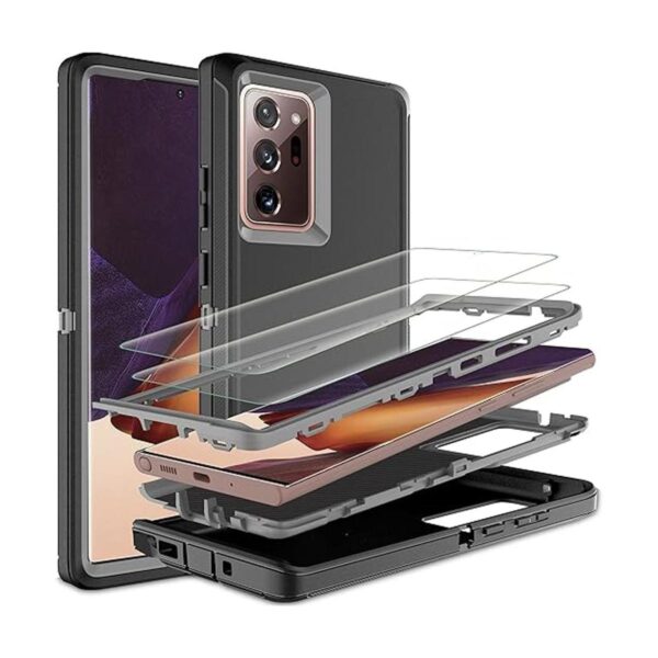 HONGAMY Funda para Galaxy Note 20 Ultra con protector de_1