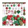 178 cuentas de silicona de Navidad cuentas sueltas de