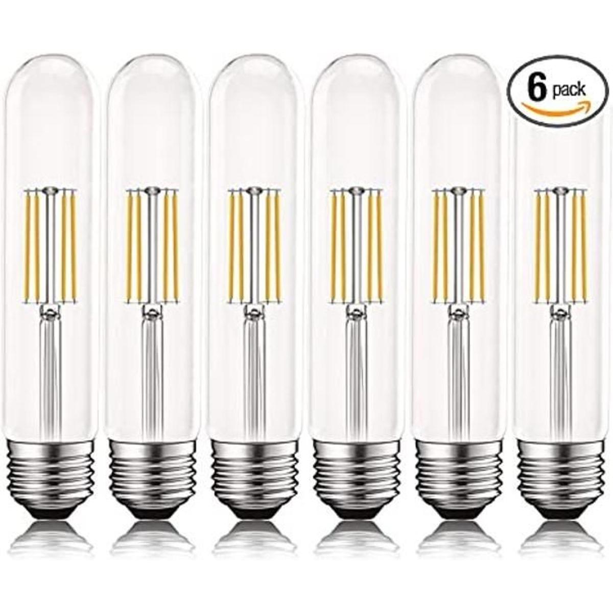Luxrite Bombillas LED vintage T9 equivalente a 60 W