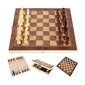 Juego de ajedrez juego de tablero de ajedrez de madera_1