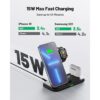 INIU Cargador inalámbrico 15 W 3 en 1 soporte de carga_2