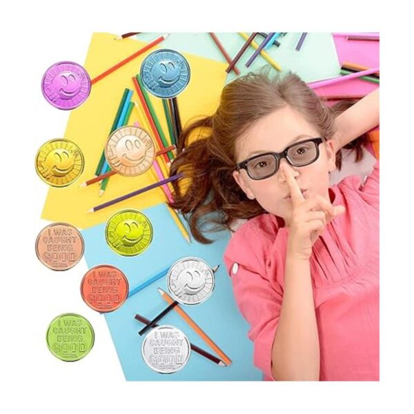100 monedas de cara sonriente monedas de recompensa de_5