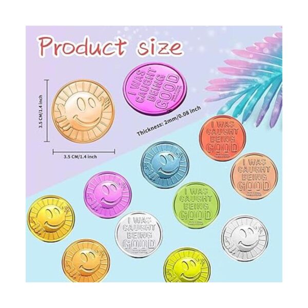 100 monedas de cara sonriente monedas de recompensa de_2