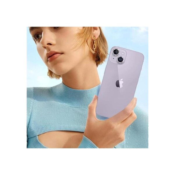 Suoman Protector de lente de cámara para iPhone 14 de 6.1_4