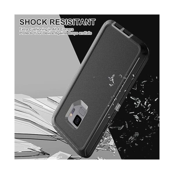 HONGAMY Funda para Galaxy S9 con protector de pantalla de_2