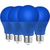Bombilla LED azul 9 W equivalente a 60 W bombilla azul_1