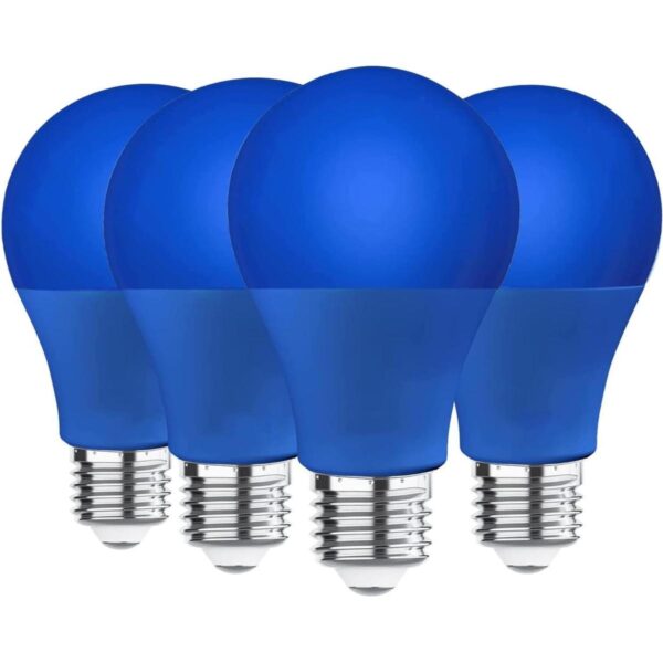 Bombilla LED azul 9 W equivalente a 60 W bombilla azul_1
