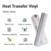 Bonnyhtv Rollo de vinilo de transferencia de calor HTV con_3