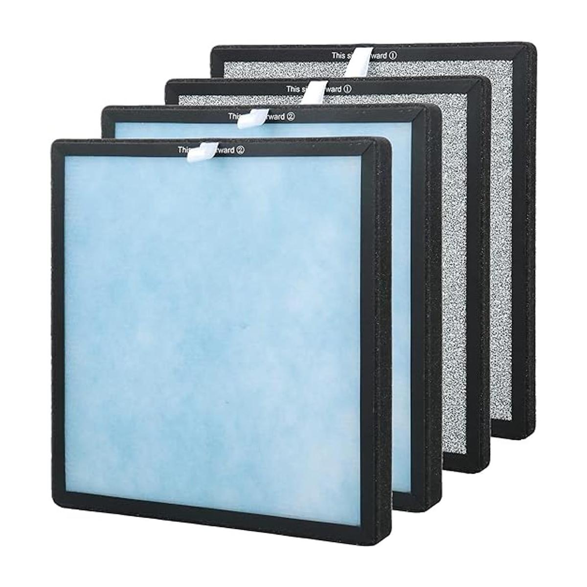 GoKBNY Juego de 2 filtros de repuesto HJH23 compatibles
